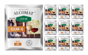 Środek klarujący do wina Alcomat Clear-G do 30L 10szt