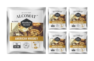 Drożdże gorzelnicze do amerykańskiej whiskey Alcomat American Whiskey Distillers Yeast 5szt