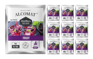 Drożdże gorzelnicze do owoców Alcomat Fruit Distillers Yeast 10szt