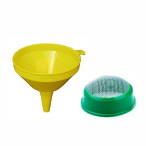 Lejek plastikowy Z SITKIEM uniwersalny o średnicy 160mm