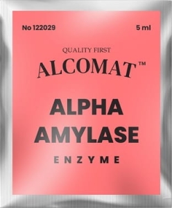 Alfaamylaza enzym upłynniający Alcomat Alpha Amylase Enzyme 5ml