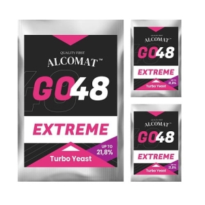 Drożdże gorzelnicze Alcomat GO EXTREME Turbo Yeast 3szt