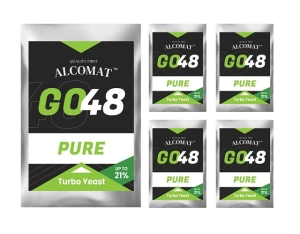 Drożdże gorzelnicze Alcomat GO PURE Turbo Yeast 5szt