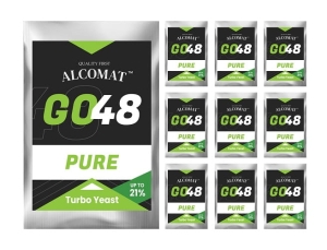 Drożdże gorzelnicze Alcomat GO PURE Turbo Yeast 10szt