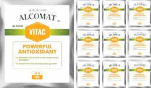 10 x Alcomat VITAC kwas L-askorbinowy Vitamina C 10g