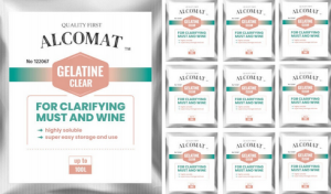 10 x Alcomat GELATINE Clear żelatyna enologiczna 5g