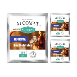 3x Alcomat NUTRIMA Distillers wieloskładnikowa pożywka gorzelnicza 10g