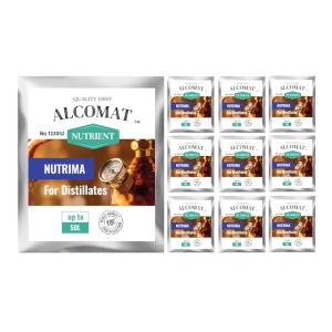 10 x Alcomat NUTRIMA Distillers wieloskładnikowa pożywka gorzelnicza 10g