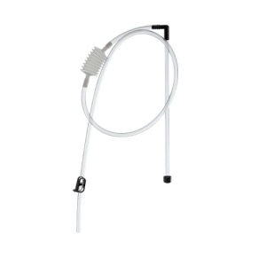Uniwersalny syfon z zaciskiem zamykającym, rurką  z reduktorem osadu i pompką 55cm / 150cm