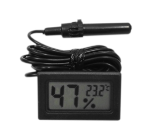 Termometr cyfrowy higrometr elektroniczny z sondą