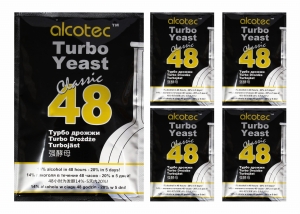 Drożdże gorzelnicze Alcotec 48 Turbo Classic 5szt