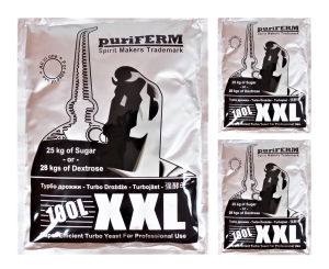 Drożdże gorzelnicze Puriferm XXL Turbo na 100L 3szt