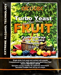 Drożdże gorzelnicze Alcotec Fruit Turbo + enzym