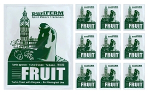 Drożdże Puriferm Fruit Turbo 10szt