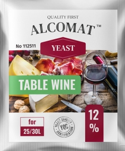 Drożdże do wina stołowego Alcomat Table Wine Yeast