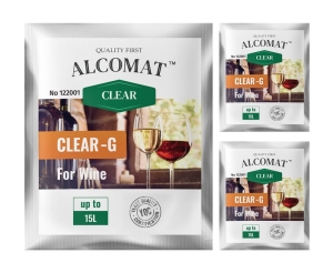 Środek klarujący do wina Alcomat Clear-G do 15L 3szt