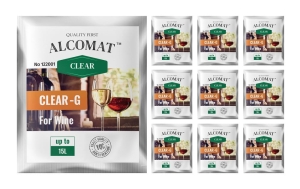 Środek klarujący do wina Alcomat Clear-G do 15L 10szt