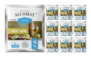 Drożdże do win owocowych Alcomat Fruit Wine Yeast HAT 10szt