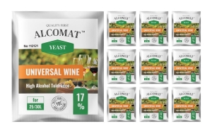 Drożdże do wina uniwersalne Alcomat Universal Wine Yeast HAT 10szt