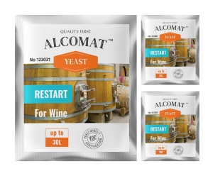 Drożdże do restartu wina Alcomat Restart Yeast 3szt
