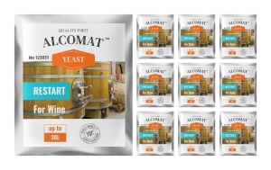 Drożdże do restartu wina Alcomat Restart Yeast 10szt