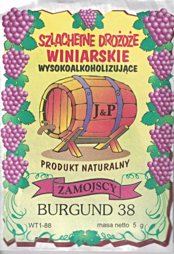Drożdże winiarskie Zamojscy BURGUND 38