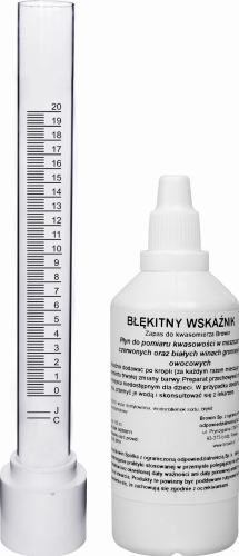 Kwasomierz - pomiar kwasowości w winie i sokach